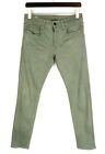 G-STAR 3301 Slim Coj Jeans Men's W29/L32 Buttons Fly Green Khaki