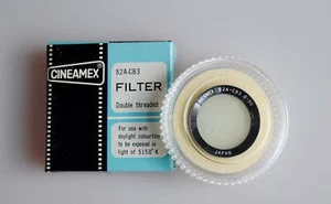 CINEMAX FILTRO 82A A BAIONETTA B30 PER YASHICAMAT ROLLEI MINOLTA Made in Japan - Imagen 1 de 2