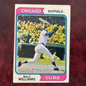 Juego Topps 1974 Billy Williams #110 Chicago Cubs - Ex++ - Imagen 1 de 2