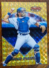 1996 BOWMAN’S BEST MIKE PIAZZA ATOMIC REFRACTOR BASEBALL SP #26 EX-NM+ READ*YCC*