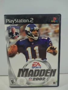 Madden NFL 2002 (Sony PlayStation 2, 2001) Complete - Picture 1 of 5