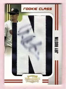 Jay Austin Houston Astros 2008 Donruss Threads Rookie Class parche automático 072/240 - Imagen 1 de 2