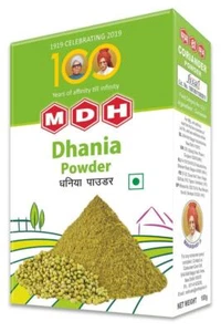 MDH Dhania Powder 100g Pack Coriander Powder Natural Indian Spice for Flavor - Picture 1 of 1