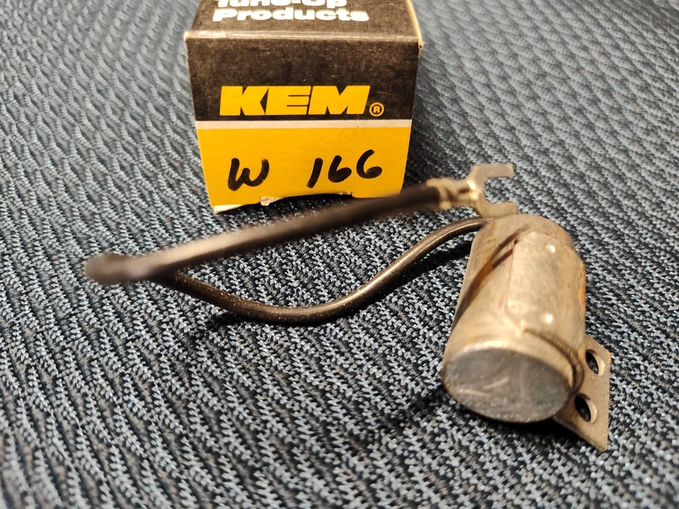 Condensador de encendido KEM # W166 para Fiat appl 1973-78 Lancia appl 1975-78 Foto 1 de 1