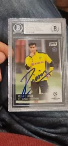 Reinier Jesus Signed 2020-21 Stadium Club Chrome UCL #37 RC Rookie AUTO BGS BAS - Picture 1 of 4