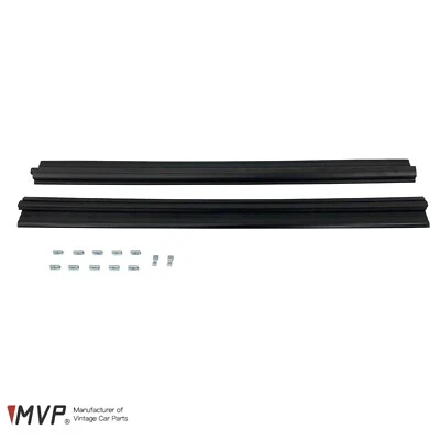 MVP BMW E10 2002 Late Wide Plastic Door Sill Plate Set, 51471822070 - Image 1 of 4