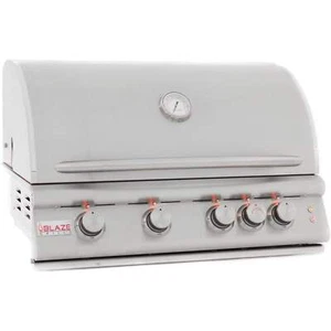 Blaze Built-In Grill with Lights, 32in., Propane Gas - Picture 1 of 10