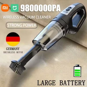XIAOMI Car Power Vacuum Cleaners 9800000Pa Mini Portable Handheld USB Recharging - Picture 1 of 12