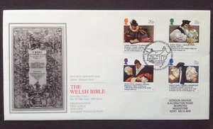 GB PPS Seda 1988 Juego de Biblia Galesa en Cubierta del Primer Día, FDI Ty Mawr Wybrnant - Imagen 1 de 2