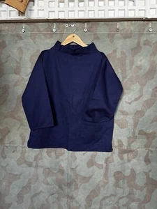 Camisa chaqueta francesa Yarmo British Fisherman Smock vintage ropa de trabajo europea - Imagen 1 de 7