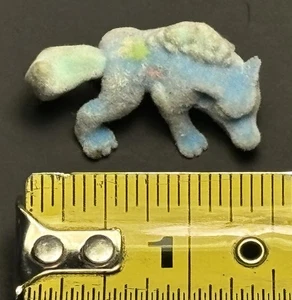 Zuru Smashers Dino Edad de Hielo Raro Congelado Invierno Lobo Estatuilla Flocado Miniatura - Imagen 1 de 13