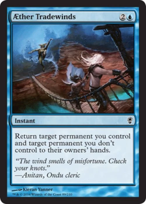 Aether Tradewinds -Foil Light Play MTG Conspiracy - Image 1 of 1