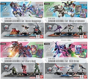 Juego de Cartas BANDAI Gundam Mazo de Inicio Gundam Conjunto Nuevo - Imagen 1 de 11