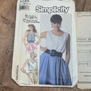 SIMPLICITY #8085 - LADIES CUTE ( EASY TO SEW ) LACE CAMISOLE TOP PATTERN 6-12 FF - Picture 1 of 4