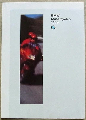 BMW MOTORCYCLES K1100RS R1100GS R850R F650 ++ Sales Brochure For 1996 #511200920 - Image 1 of 4