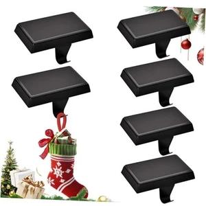 Weihnachtsstrumpfhalter für Mantel 6 Stück, Schwerlast Legierung Kamin  - Bild 1 von 8