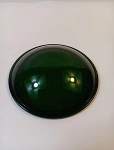 Vintage KOPP Eisenbahn Signal / Laterne grüne Linsenabdeckung 5" Durchmesser - Bild 1 von 7