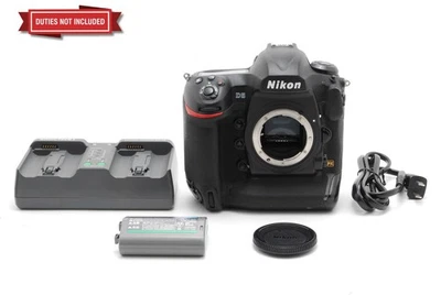 [Exc+5/Charger] Nikon D5 CF Type 20.8MP Digital SLR Camera Body SC:371532 JAPAN - Image 1 of 4