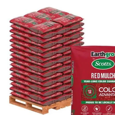 Lote de 6 bolsas en total 9 Cu. Mantillo rojo Ft. Scotts Earthgro. entregado a nuestra puerta Foto 1 de 4