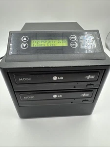 Zipspin CD/DVD Duplicator DVD Copier CD Burner TESTED WORKS DVD-121-PRO-WM-DC - Afbeelding 1 van 12