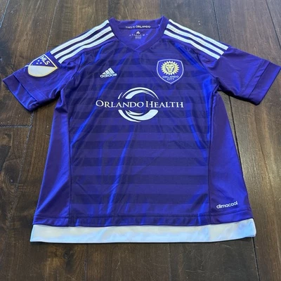 Orlando City Soccer Jersey Youth Kids Size M - Image 1 of 4