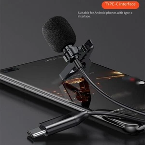 Microphone Lavalier Réduction Bruit Avancé pour Capture Audio Professionnelle - Zdjęcie 1 z 5