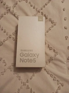 EMPTY BOX for Samsung Galaxy Note 5 cell phone - BOX ONLY w/ paperwork, NO PHONE - Photo 1 sur 6