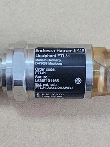 FTL31-AA4U2AAWBJ ENDRESS+HAUSER TUNING FORK LIMIT SWITCH FTL31-AA4U2AAWBJ - Picture 1 of 8