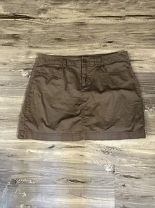 Croft & Barrow Skort Shorts Skirt Drab Olive Green Size 16 Petite 16P - Picture 1 of 3