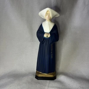Vintage Saint Catherine Laboure Figurine 5 3/4” Catholic Religious - Imagen 1 de 9
