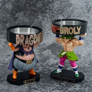 New Anime Dragon Ball Z Ashtrays Buu & Broly Action Figure Collection Toys - Picture 1 of 21
