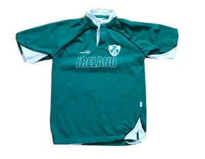 Lansdowne Collection Ireland Rugby polo shirt jersey Kids 11-12 Green Heavy XL - Picture 1 of 9