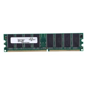 2.6V DDR 400MHz 1GB Memory 184Pins PC3200 Desktop for RAM CPU GPU APU Non-ECC 