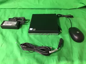 🔥HP ProDesk 600 G4 DM i5-8600T 2.3GHz 256GB SSD 8GB W.10 PRO- W/ACCESSORIES - Picture 1 of 17