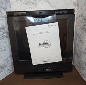 Polycom V700 Video Conferencing System Executive Desktop No Power Cord Open Box  - Picture 1 of 8