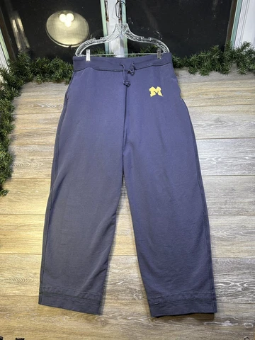 Michigan Univerity Pants Size 36-38 XL Mens Gray Sweatpants Embroidered Cover