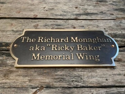 Letreros y placas de puertas personalizados de latón fundido - Placas de idioma personalizadas - Nombre personalizado s Foto 1 de 4