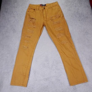 Southpole Jeans Uomo 32x29 Marrone Marrone Marrone Invecchiato Y2K Hip Hop - Foto 1 di 12