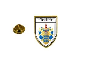spilla pin pin's spille spilletta bandiera badge stemma estonia tallinn