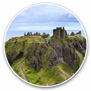 2 x Vinyl Stickers 30cm - Dunnottar Castle Scotland UK Cool Gift #3251 - Afbeelding 1 van 9