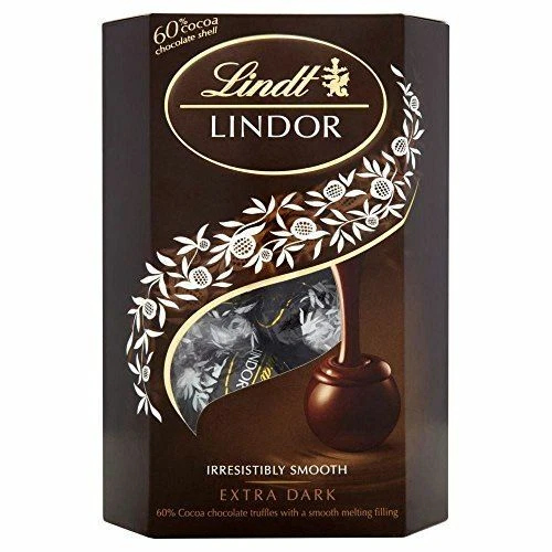 Lindt Lindor Chocolate Extra Oscuro - 60% Cacao (200 g) Foto 1 de 1