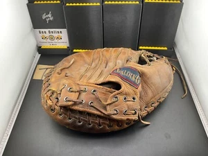 Guante de béisbol antiguo modelo 1447 Bill Dickey de cuero Spalding - Imagen 1 de 4