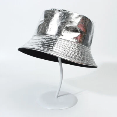 Sombrero de Senderismo Sombrero de PU Gorra de Panamá Gorra de Pesca Sombrero de Cubo Mujeres y Hombres Impermeable y Foto 1 de 4