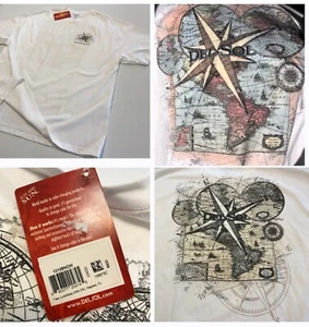 NEW Del Sol T-Shirt 2XL NWT Color Changing Atlas 2-Sided Graphic Crew Naples FL - Picture 1 of 16