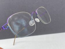 Lindberg Eyeglasses Frames men woman Purple Blue Titan Air Rim Rectangular Full