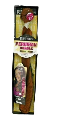 Paquete Peruano Remi Touch Romance Wave 22 en ERM22 Color 30 Calidad Cabello Humano Foto 1 de 4