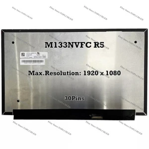 M133NVFC R5 Laptop Computer Slim LCD Bildschirm 1920×1080 60Pins 30HZ 13.3 Inch - Afbeelding 1 van 1