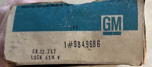 NOS GM Trunk Lock/Latch Assembly 9849686 Camaro Firebird Cutlass Nova 1971-81 - Bild 1 von 12