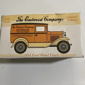 THE EASTWOOD COMPANY 1931 FORD PANEL TRUCK DIE CAST BANK IN BOX 1/25 - Picture 1 of 6