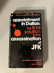 Appointment in Dallas by Hugh C. McDonald - Assassination JFK, 1st print 1975 - Imagen 1 de 2